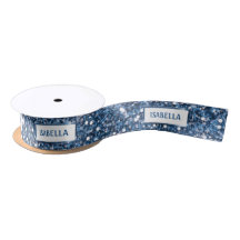 Imitate Blauer Glitzer Textur mit benutzerdefinier