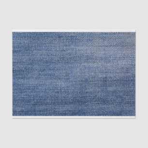 Imitate Blue Jean Fabric Seidenpapier