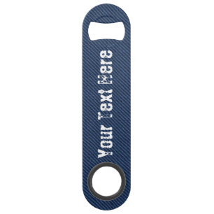 Imitate Blue Jeans Denim Bar Key mit benutzerdefin