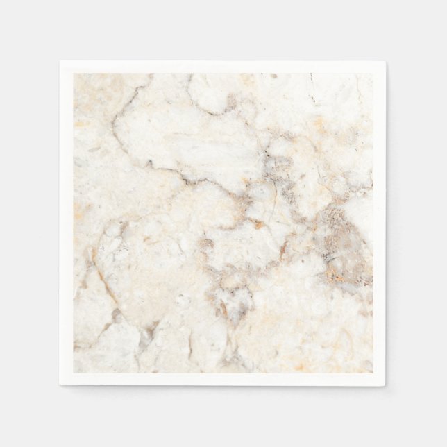 Imitate Brown Marble Serviette (Vorderseite)