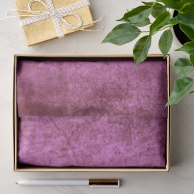 Imitate Burst Pink Velvet Seidenpapier (Geschenk)