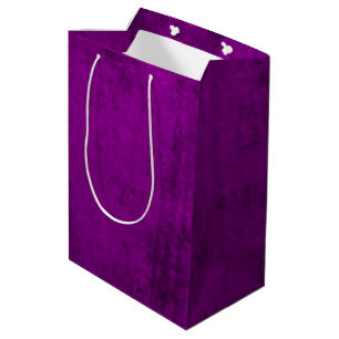 Imitate Burst von Lila Velvet Mittlere Geschenktüte