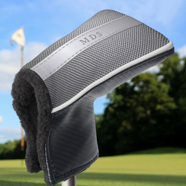Imitate Carbon Fibre Monogram Golf Putter Kopfbede Headcover (Von Creator hochgeladen)