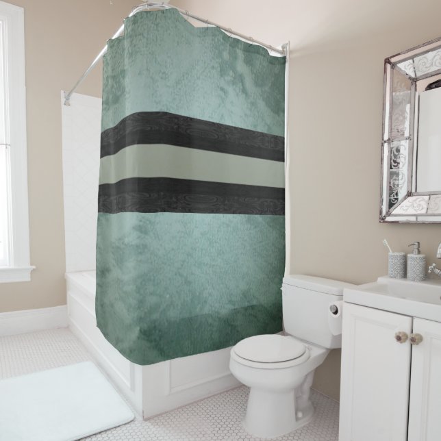 Imitate Chic Suave Moderne Dusche Vorhang (Beispiel)