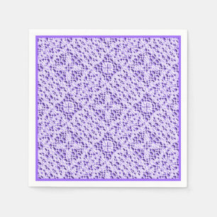 Imitate Crochet Mauve Serviette