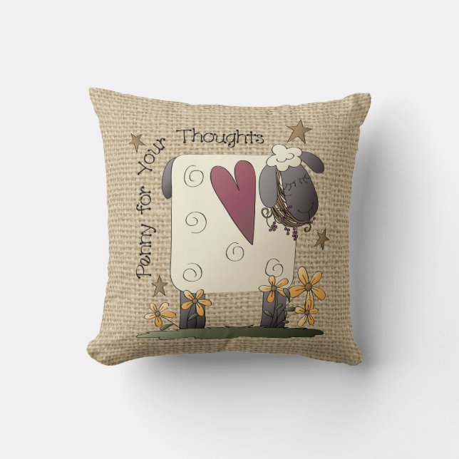 Imitate, die sich auf einem Kissen begraben (Vorderseite)