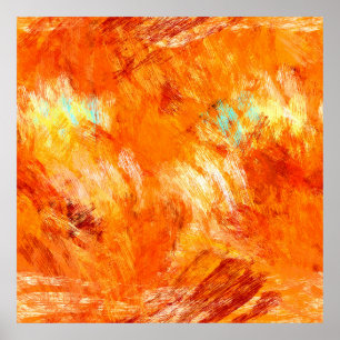 Imitate digitaler Pinselstrich nahtlose Textur. Co Poster