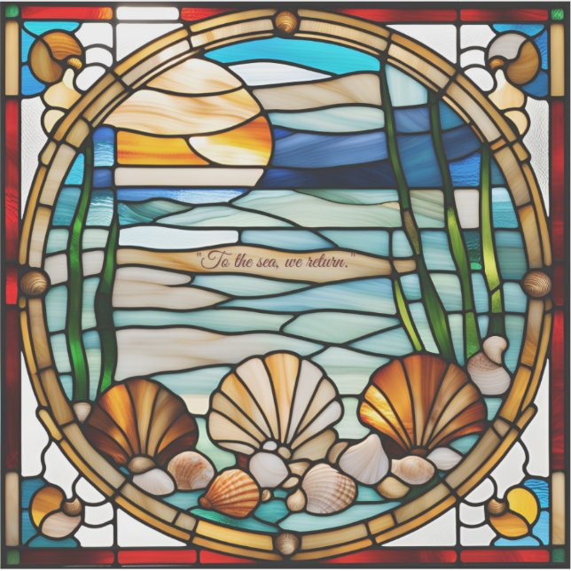 Imitate Dolphin-Aufkleber aus Hartglas Aufkleber (Vorderseite)