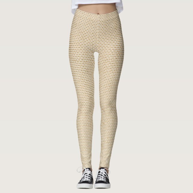 Imitate-Einbruchmuster Leggings (Vorderseite)