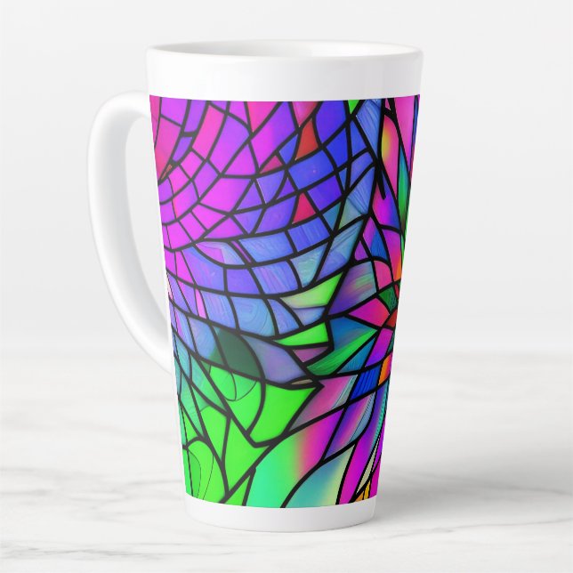 Imitate Festglas Milchtasse (Linke Ecke)