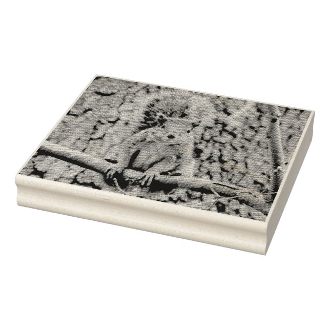 Imitate-Fuchs-Eichhörnchen Gummistempel (Stempel)