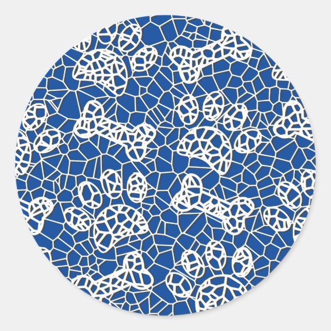 Imitate für Hunde verleihen Kunstdrucken Runder Aufkleber (Vorderseite)