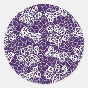 Imitate für Hunde verleihen Kunstdrucken Runder Aufkleber