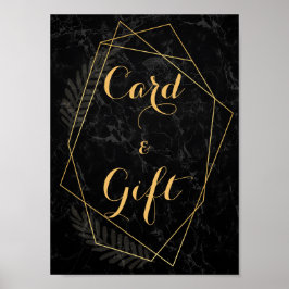 Imitate - Geometrische Karte und Geschenk aus Marb Poster