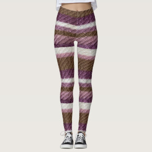 Imitate Geschnittene Leggings