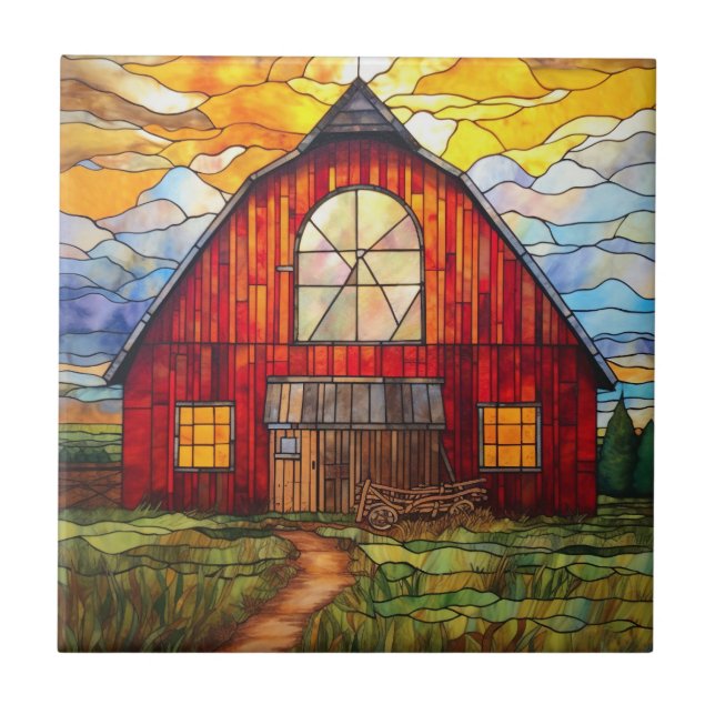 Imitate Glasbläserne Fliese (Vorderseite)