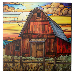 Imitate Glasbläserne Fliese