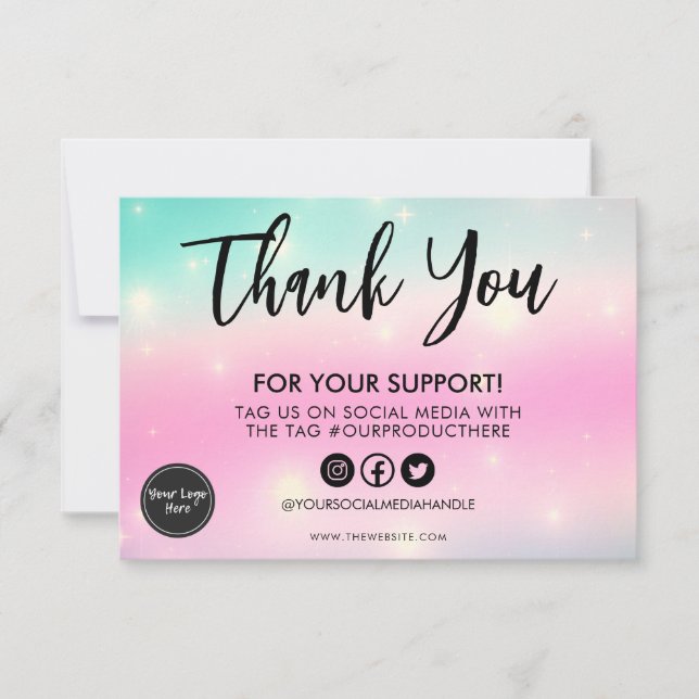 Imitate Glittery Stars Kalligrafie Medieneingabe (Vorderseite)