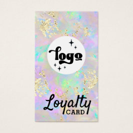 Imitate Glitzer-Loyalitätskarte