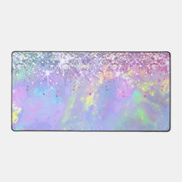 Imitate Glitzer Opal-Visitenkarte Schreibtischunterlage