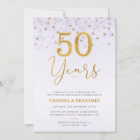 Imitate Gold 50 Jahre 50 Jahre Hochzeit