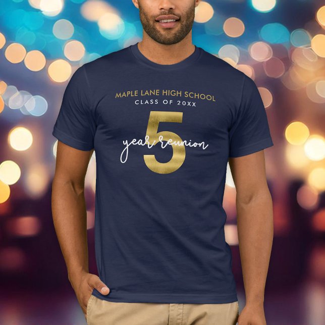 Imitate Gold 5 Jahre Wiedersehen T-Shirt (Von Creator hochgeladen)