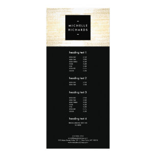 Imitate Gold Confetti Dots Muster Modernst Werbekarte