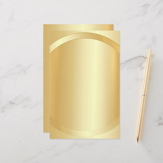 Imitate Gold Custom Glamour Hinzufügen Ihrer Textv (Vorderseite/Rückseite Beispiel)