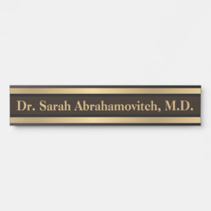 Imitate Gold Doctor's Office Door Sign Türschild