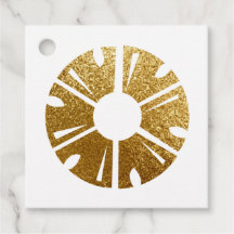 Imitate Gold Foil Ananas Event Planner