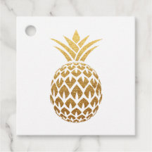 Imitate Gold Foil Ananas Event Planner