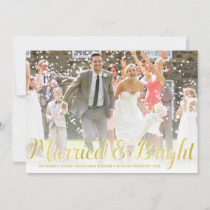 Imitate Gold Foil Fotokarte für Neugeborene Feiertagskarte