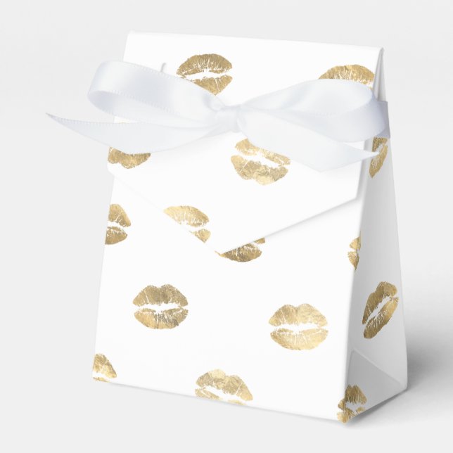 Imitate Gold Foil Lipstick Gefälligkeitsbox Geschenkschachtel (Vorderseite)