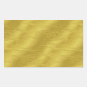 Imitate Gold Foil Texture Hintergrund Sparkle Vorl Rechteckiger Aufkleber