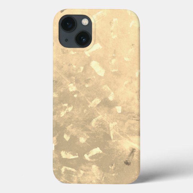 Imitate Gold Glitzer Case-Mate iPhone Hülle (Rückseite)