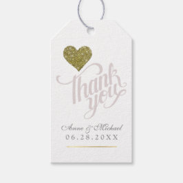 Imitate Gold Herzstück der Liebe, dank Gefälligkei Geschenkanhänger