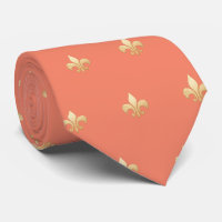Imitate Gold Lilie DIY Coral Orange