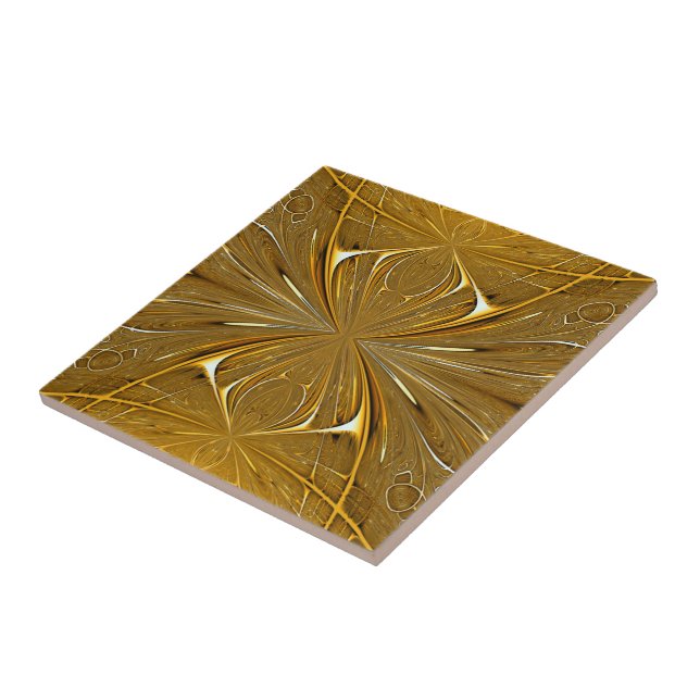 Imitate Gold Metal Design Fliese (Seite)