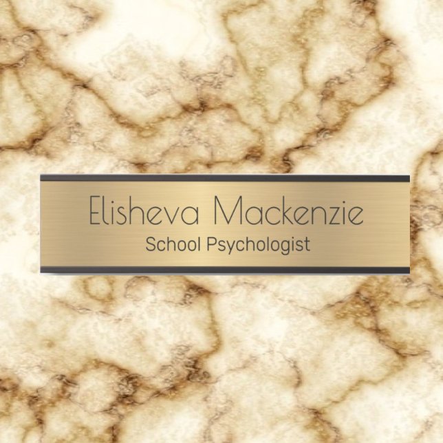 Imitate Gold Office Türsignaturen Namensplatte Türschild (Von Creator hochgeladen)