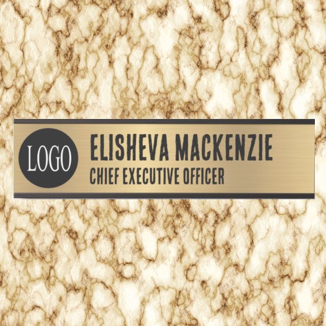 Imitate Gold Office Türsignaturen Namensplatte Türschild (Von Creator hochgeladen)