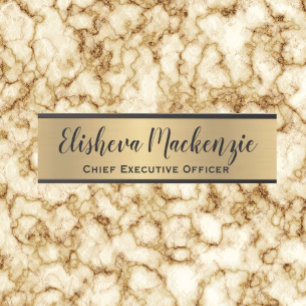 Imitate Gold Office Türsignaturen Namensplatte Türschild