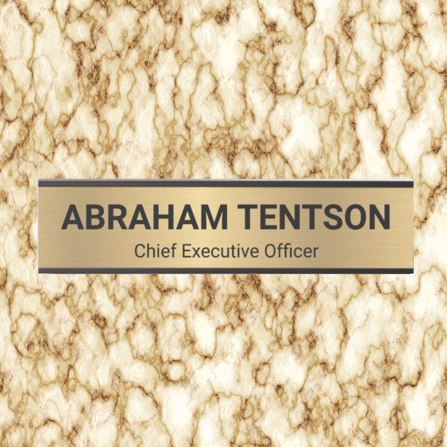 Imitate Gold Office Türsignaturen Namensplatte Türschild (Von Creator hochgeladen)