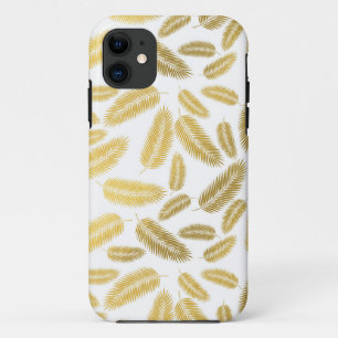 Imitate Gold Palm Blätter Muster Case-Mate iPhone Hülle