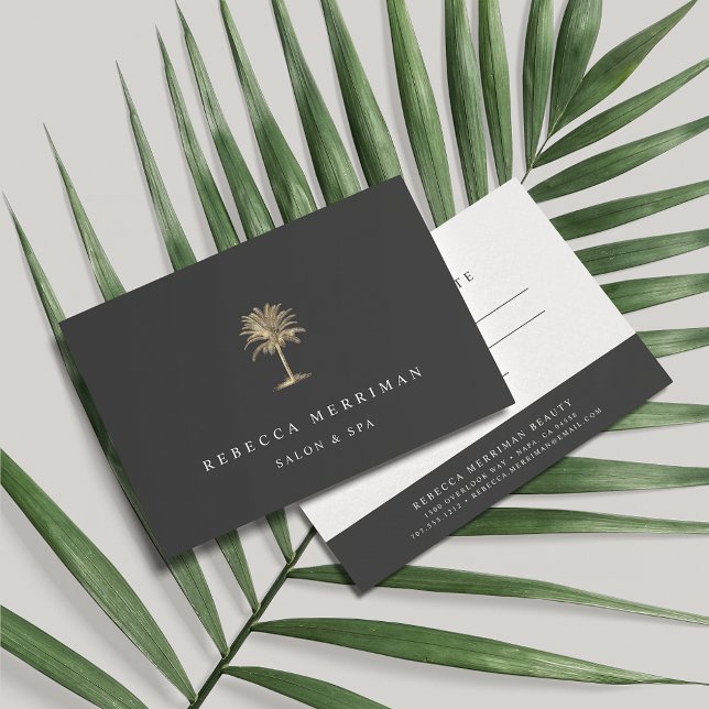 Imitate Gold Palm Tree Logo | Geschenkgutschein (Von Creator hochgeladen)