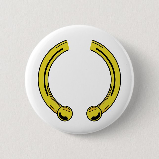 Imitate Gold Piecing Button (Vorderseite)