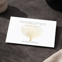 Imitate Gold Sea Fan Corner Interieur