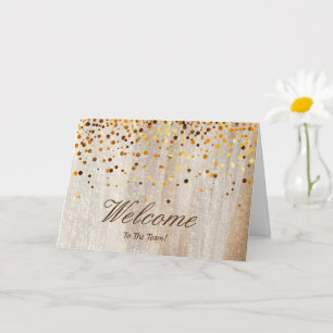 Imitate Golden Foil Confetti Wählen Sie eine ander Karte