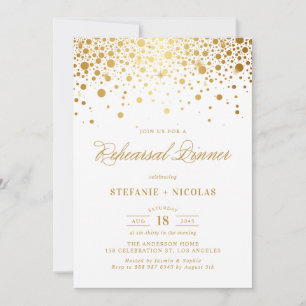 Imitate Golden Foil Frische Pasta machen Probe Ein Einladung