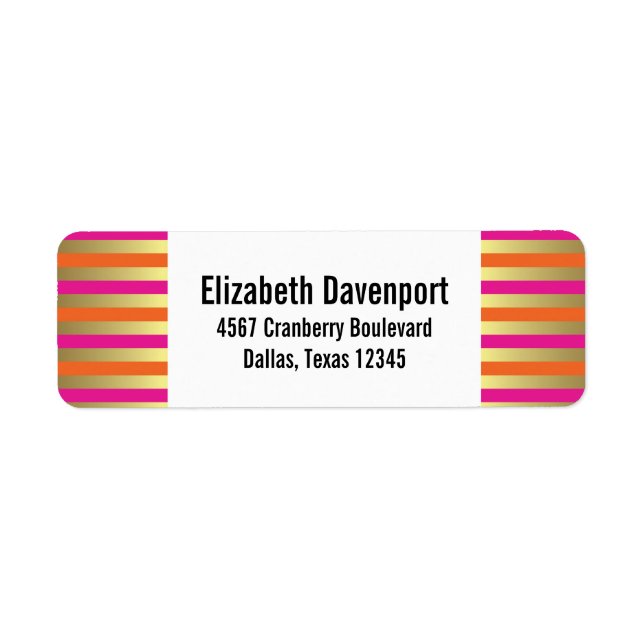 Imitate, goldfarbenes, rosa und orangefarbenes Mus (Vorne)