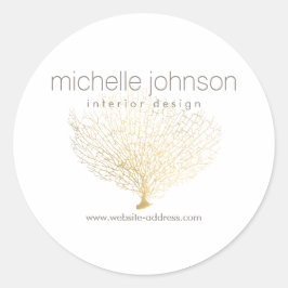 Imitate Goldmedaille Runder Aufkleber